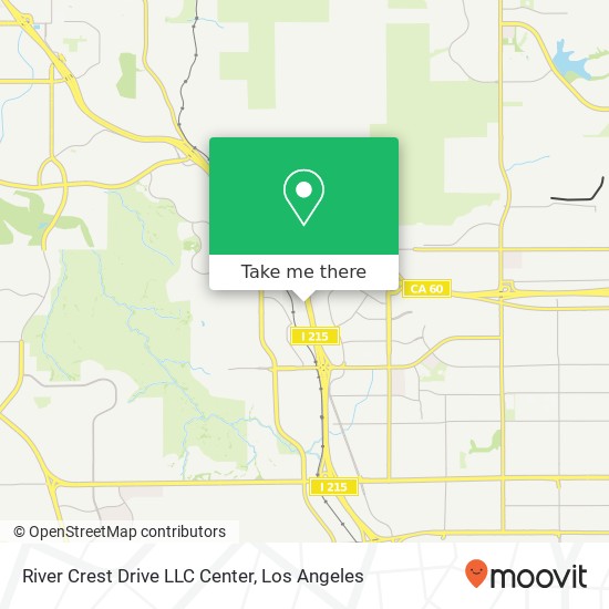 Mapa de River Crest Drive LLC Center