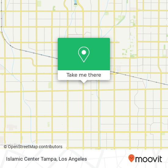 Islamic Center Tampa map