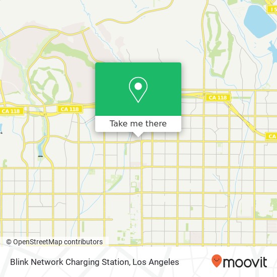 Blink Network Charging Station map