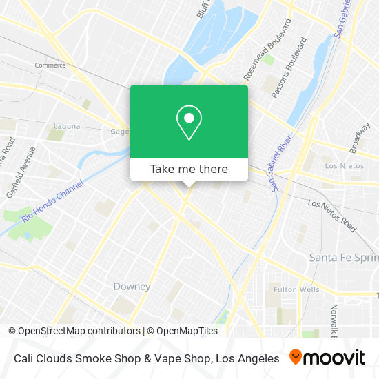 Mapa de Cali Clouds Smoke Shop & Vape Shop