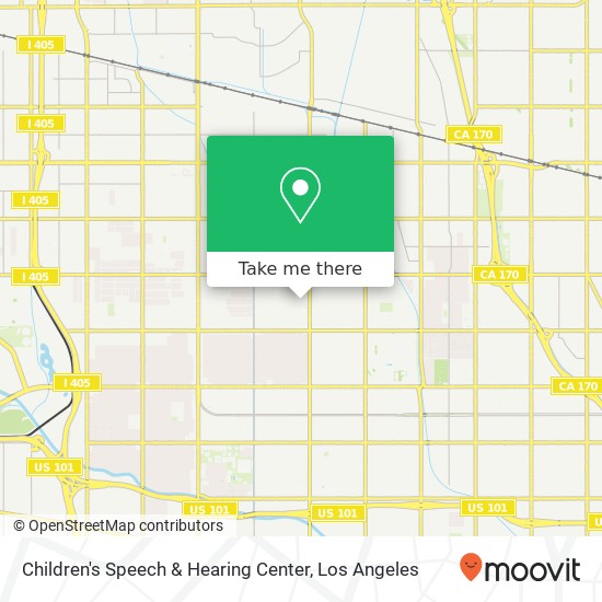 Children's Speech & Hearing Center map