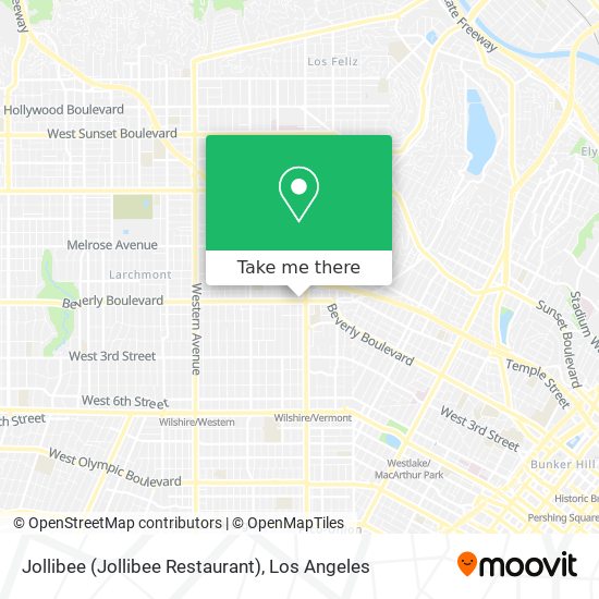 Mapa de Jollibee (Jollibee Restaurant)