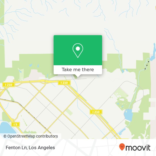 Mapa de Fenton Ln