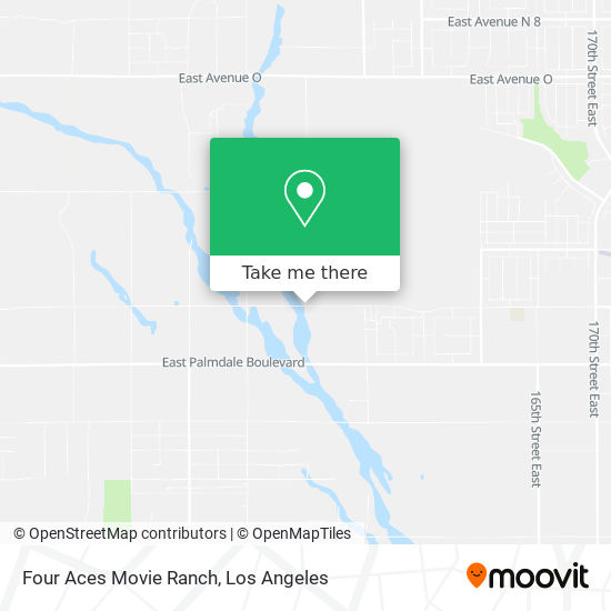 Four Aces Movie Ranch map