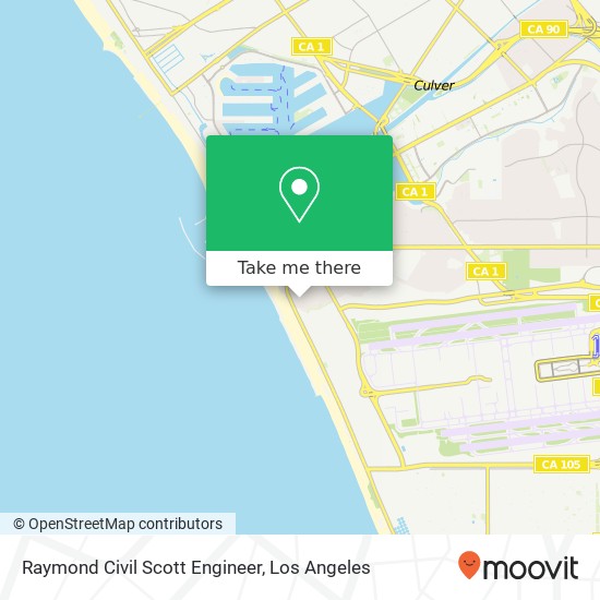 Raymond Civil Scott Engineer map
