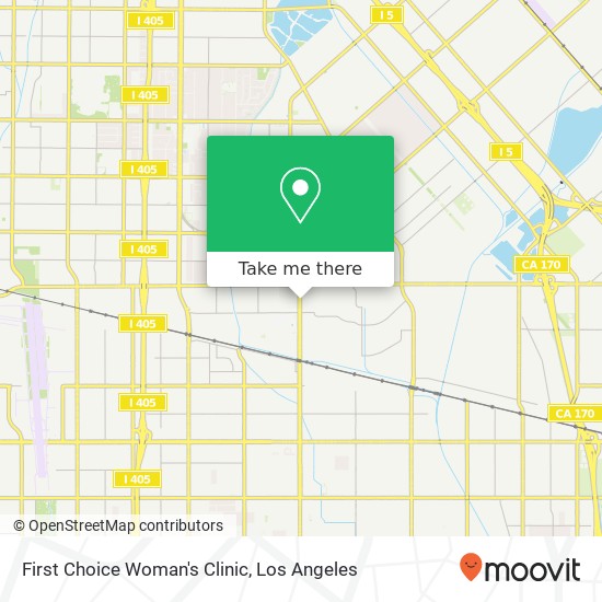 Mapa de First Choice Woman's Clinic