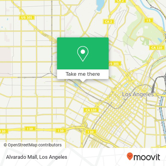 Alvarado Mall map