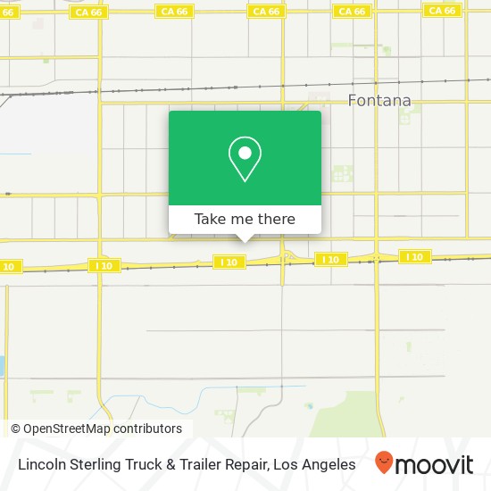 Mapa de Lincoln Sterling Truck & Trailer Repair