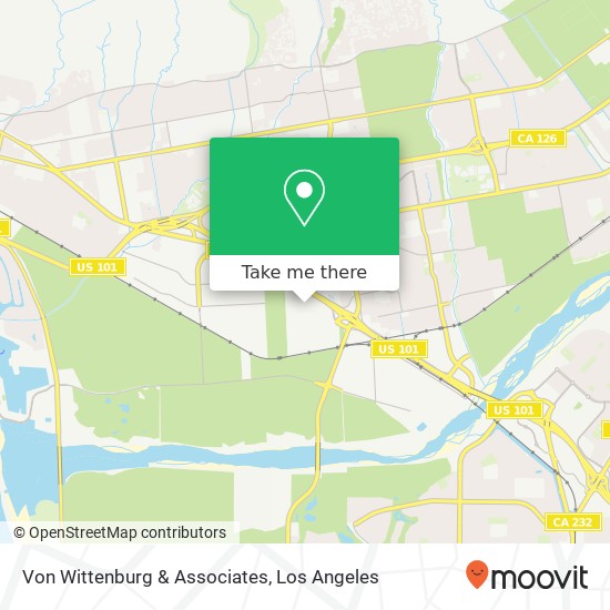 Von Wittenburg & Associates map
