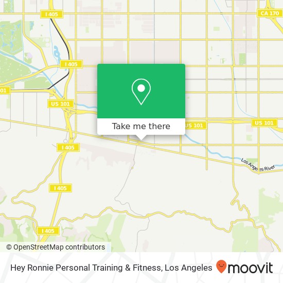 Hey Ronnie Personal Training & Fitness map
