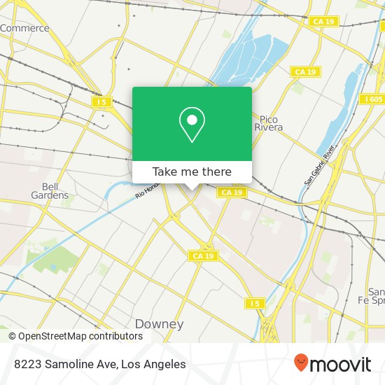 8223 Samoline Ave map