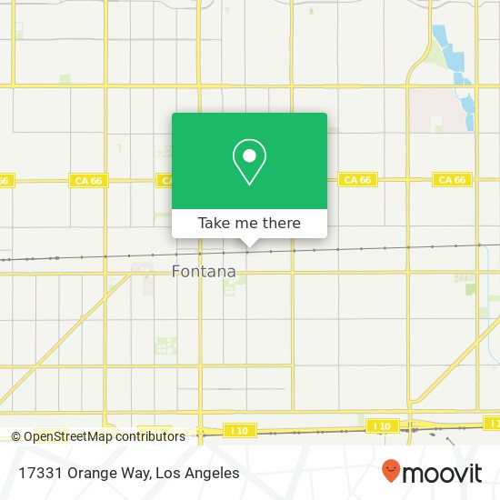 17331 Orange Way map