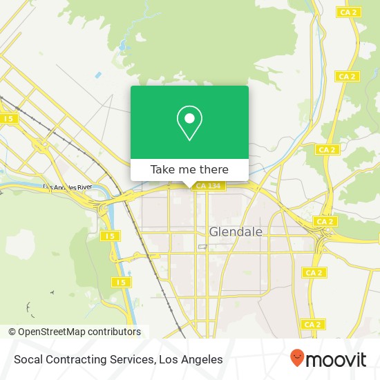 Socal Contracting Services map