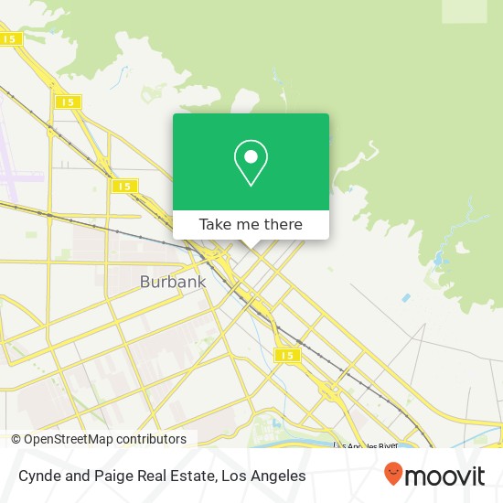 Mapa de Cynde and Paige Real Estate