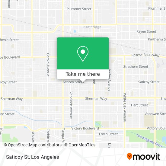 Saticoy St map