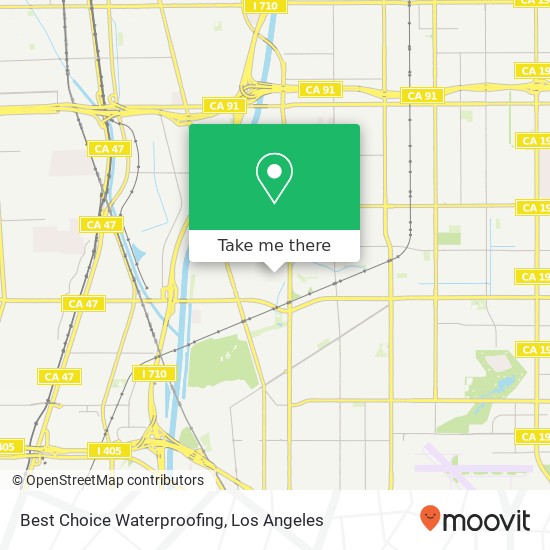 Best Choice Waterproofing map