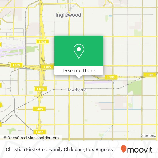 Mapa de Christian First-Step Family Childcare