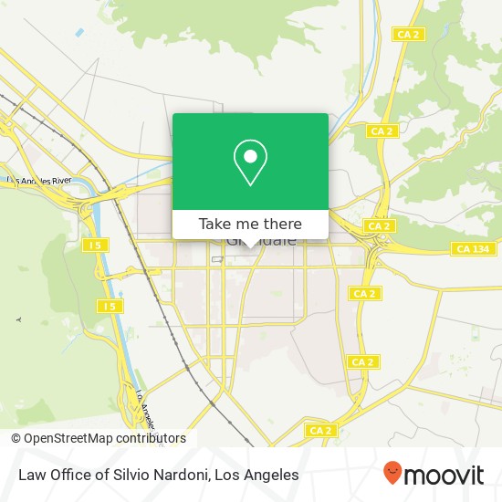 Mapa de Law Office of Silvio Nardoni
