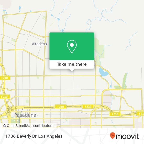1786 Beverly Dr map