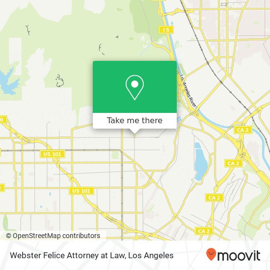 Webster Felice Attorney at Law map