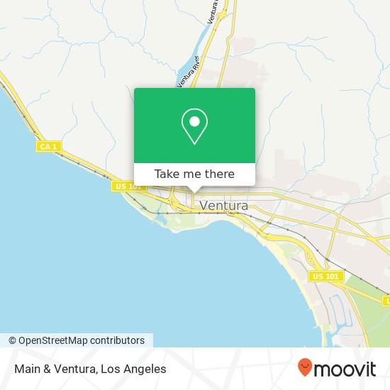 Mapa de Main & Ventura