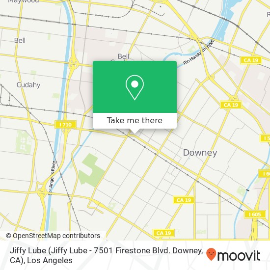 Jiffy Lube (Jiffy Lube - 7501 Firestone Blvd. Downey, CA) map