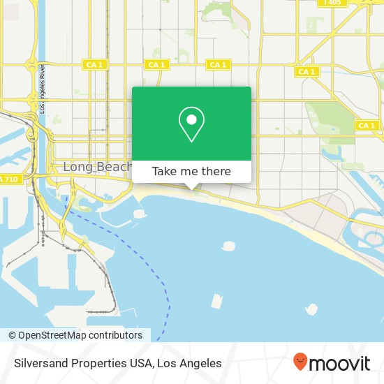 Mapa de Silversand Properties USA