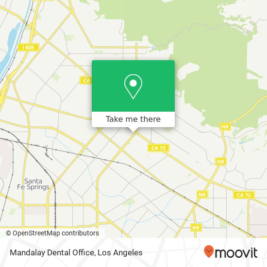 Mandalay Dental Office map