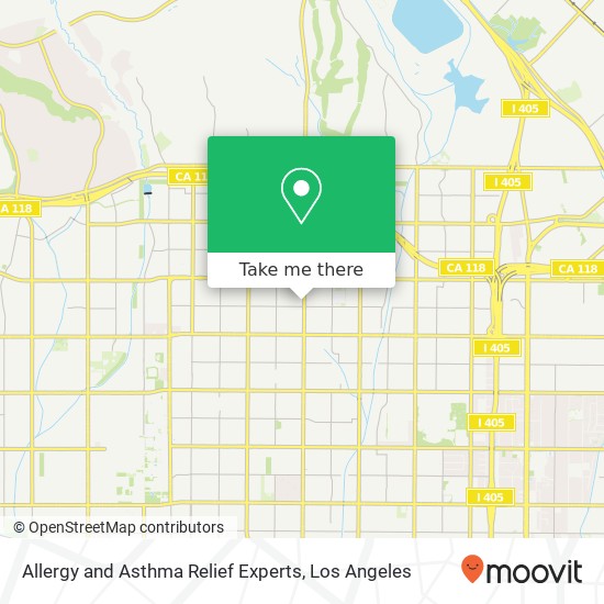 Allergy and Asthma Relief Experts map