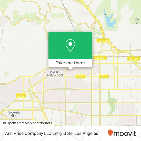 Ann Price Company LLC Entry Gate map