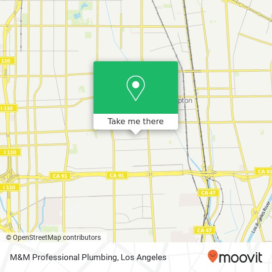 M&M Professional Plumbing map