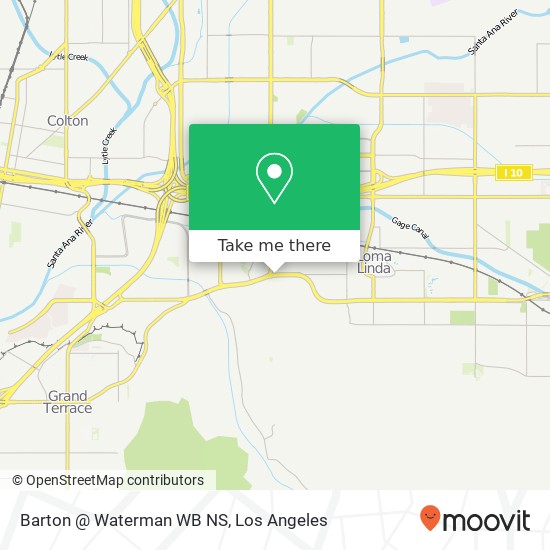 Barton @ Waterman WB NS map