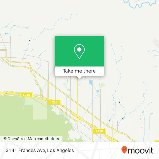 3141 Frances Ave map