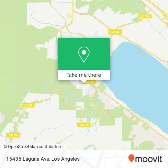 Mapa de 15435 Laguna Ave