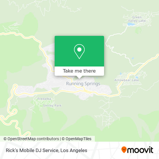 Rick's Mobile DJ Service map
