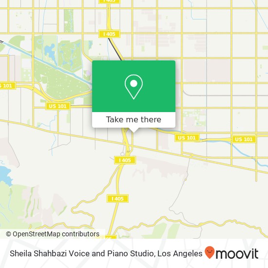 Sheila Shahbazi Voice and Piano Studio map