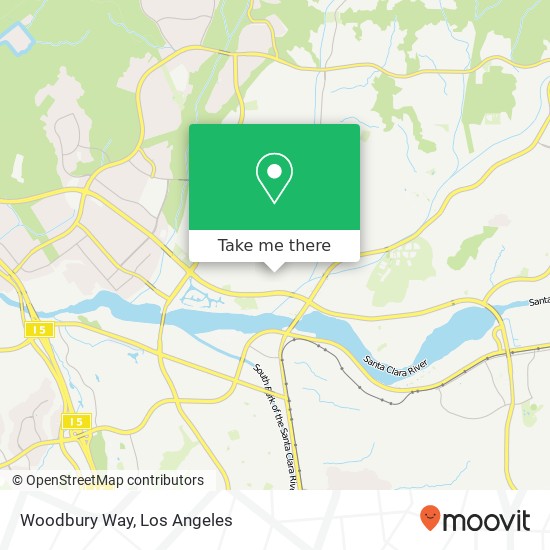 Woodbury Way map