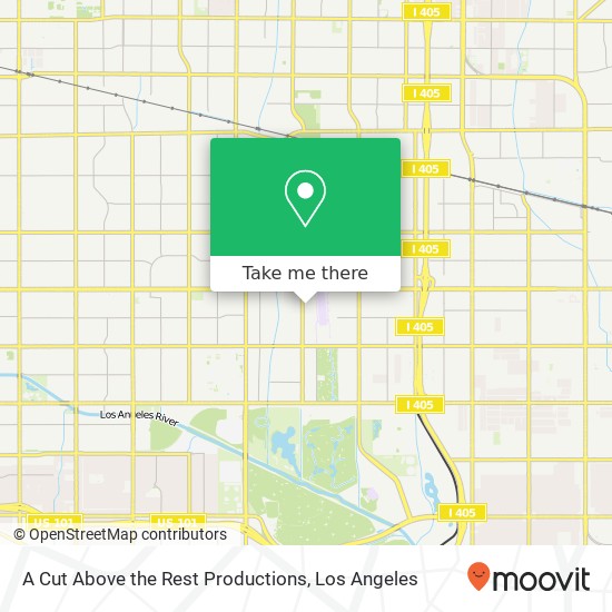 A Cut Above the Rest Productions map