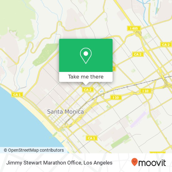 Jimmy Stewart Marathon Office map