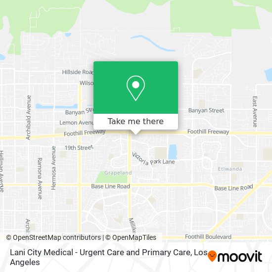 Mapa de Lani City Medical - Urgent Care and Primary Care