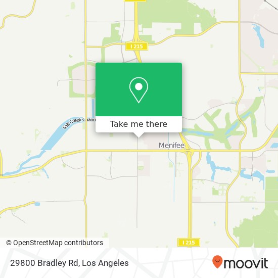 29800 Bradley Rd map