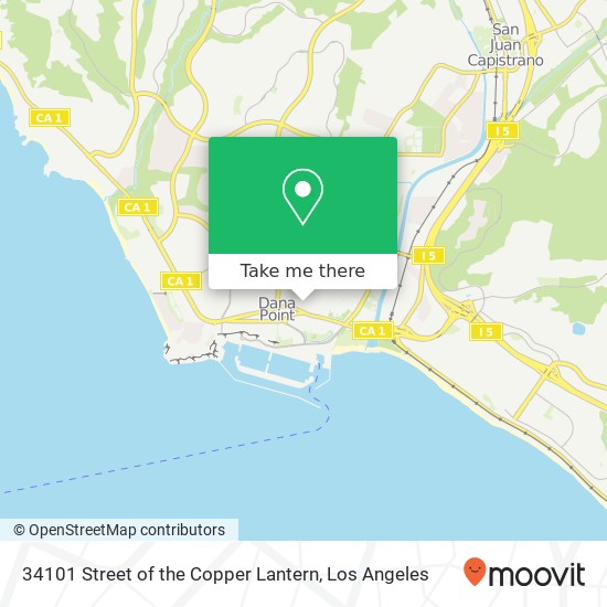Mapa de 34101 Street of the Copper Lantern