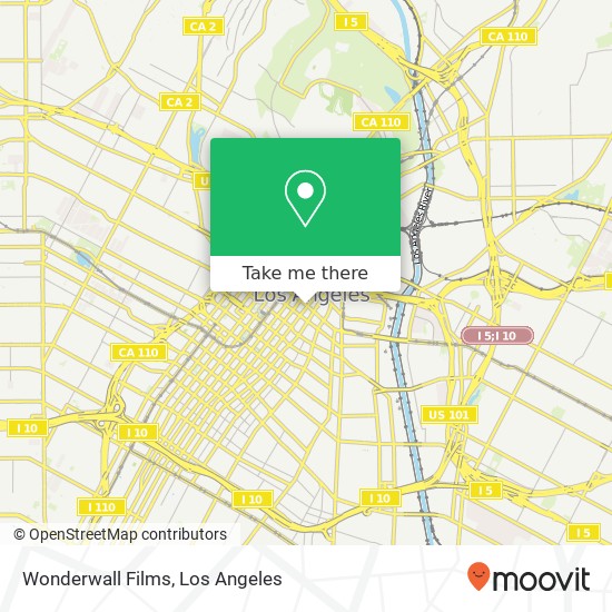Mapa de Wonderwall Films