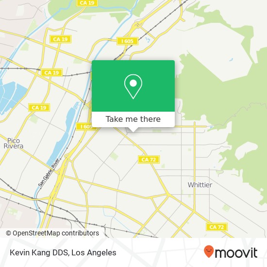 Kevin Kang DDS map