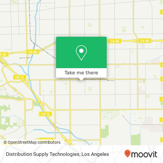 Mapa de Distribution Supply Technologies