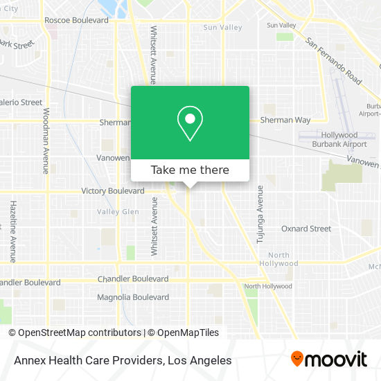 Annex Health Care Providers map
