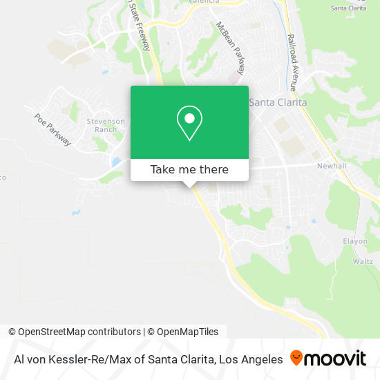 Al von Kessler-Re / Max of Santa Clarita map