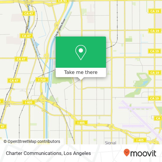 Charter Communications map