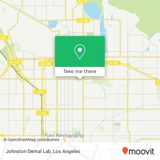 Mapa de Johnston Dental Lab