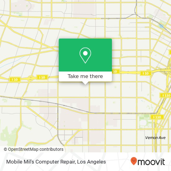 Mobile Mil's Computer Repair map